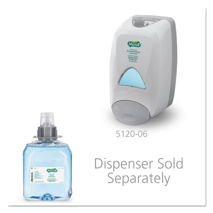 Antibacterial Foam Handwash, Floral Scent, 1250 mL Refill. 3/Carton