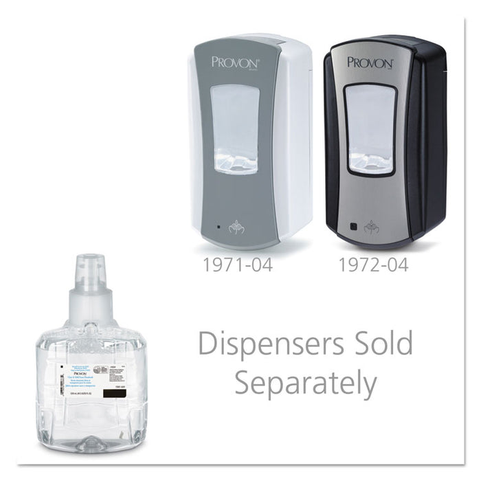 Clear and Mild Foam Hand Wash, Unscented, 1,200 mL Refill, 2/Carton