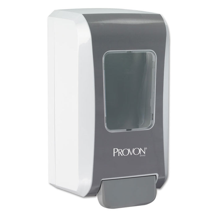 FMX-20 Soap Dispenser, 2000 mL, 6.5" x 4.7" x 11.7", Gray/White, 6/Carton