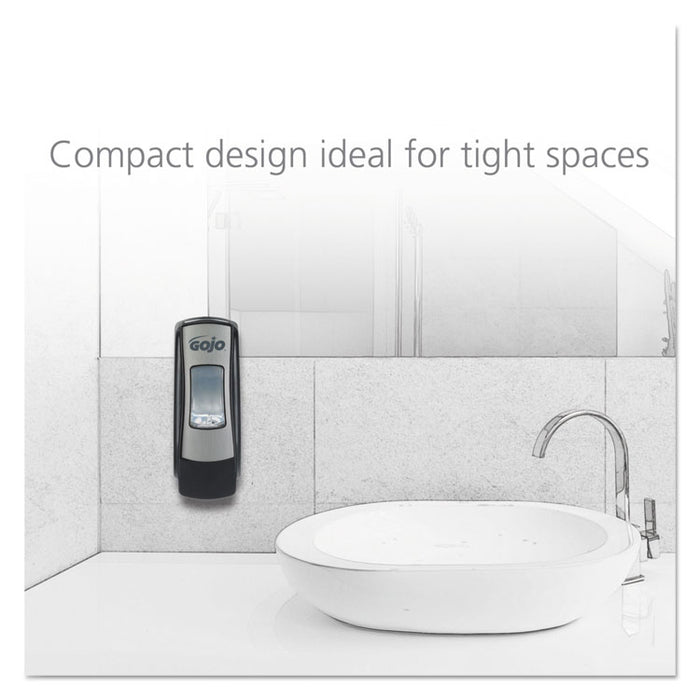 ADX-7 Dispenser, 700 mL, 9.8" x 3.94" x 3.7", Chrome