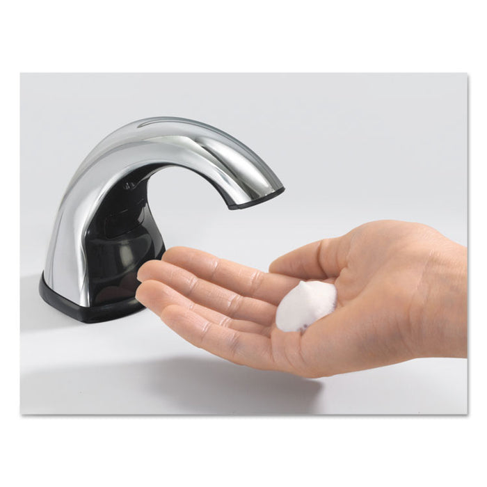 CXi Touch Free Counter Mount Soap Dispenser, 1500 mL/2300 mL, 2.25" x 5.75" x 9.39", Chrome