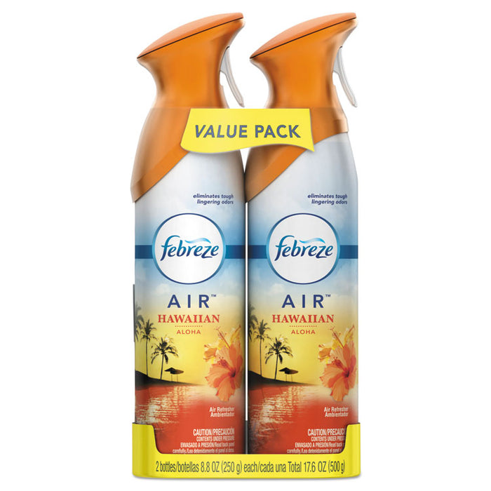 AIR, Hawaiian Aloha, 8.8 oz Aerosol Spray, 2/Pack