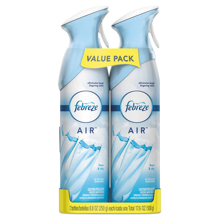 AIR, Linen and Sky, 8.8 oz Aerosol Spray, 2/Pack