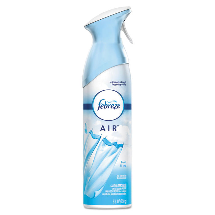 AIR, Linen and Sky, 8.8 oz Aerosol Spray, 6/Carton