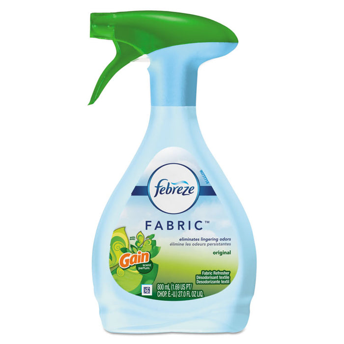 FABRIC Refresher/Odor Eliminator, Gain Original, 27 oz Spray Bottle