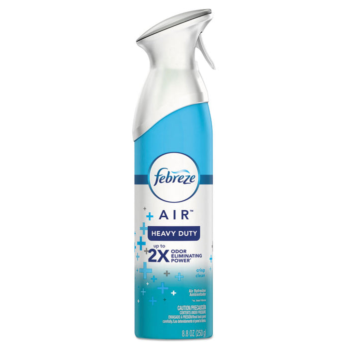 AIR, Heavy Duty Crisp Clean, 8.8 oz Aerosol Spray, 6/Carton