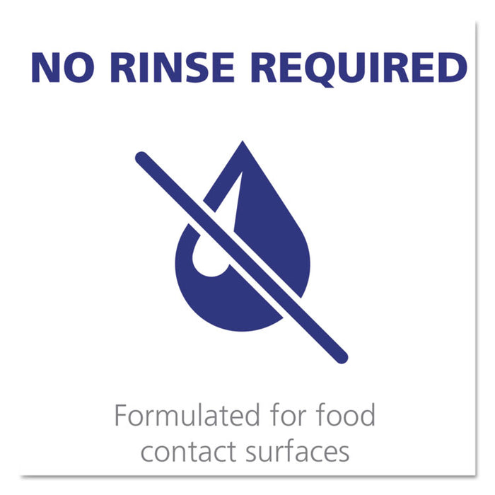 Healthcare Surface Disinfectant, Fragrance Free, 128 oz Bottle, 4/Carton