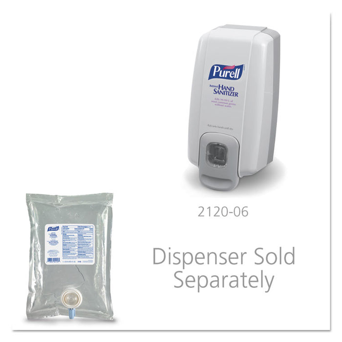 Advanced Hand Sanitizer Skin Nourishing Gel NXT Refill, 1000 ml, 4/Carton