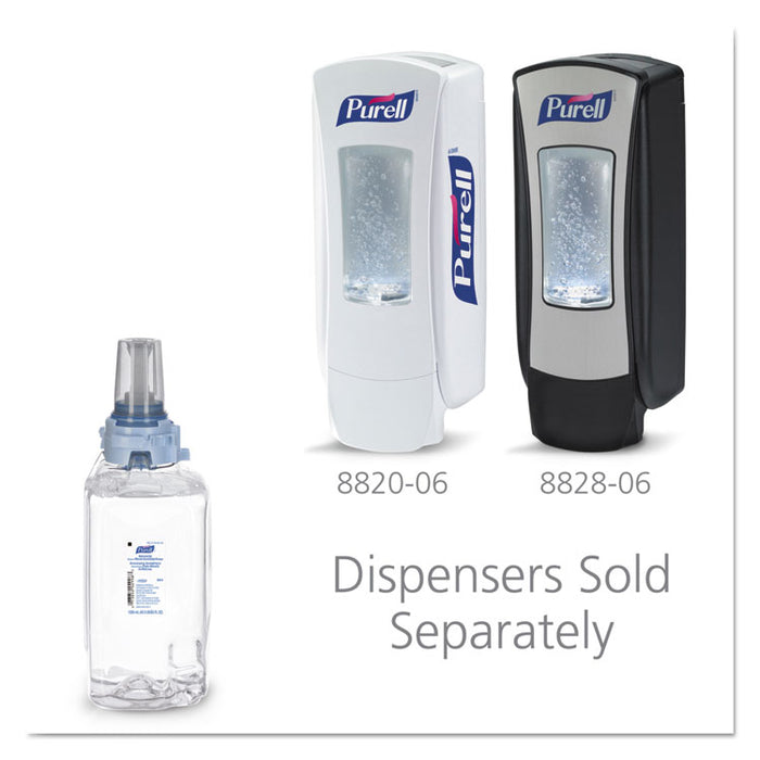 Advanced Foam Hand Sanitizer, ADX-12, 1,200 mL Refill, Fragrance-Free, 3/Carton