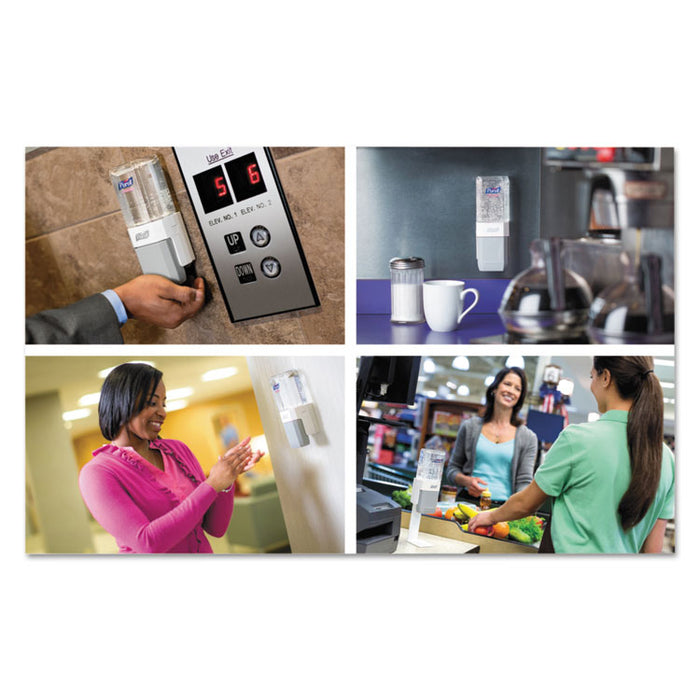 Advanced Instant Hand Sanitizer Gel Refill, Clean Scent, 450 mL, 6/Carton