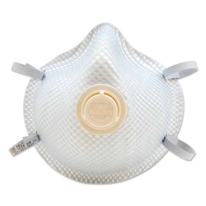 2300N95 Series Particulate Respirator, Half-Face Mask, Medium/Large, 10/Box