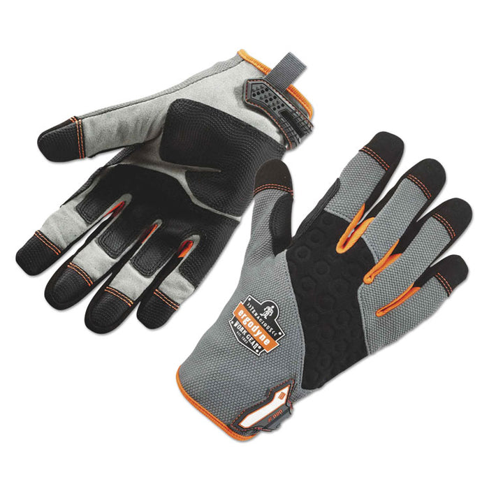 ProFlex 820 High Abrasion Handling Gloves, Gray, Small, 1 Pair