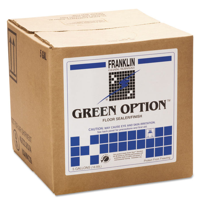 Green Option Floor Sealer/Finish, 5gal Box
