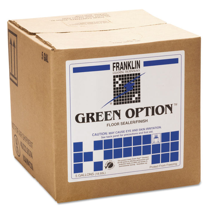 Green Option Floor Sealer/Finish, 5gal Box