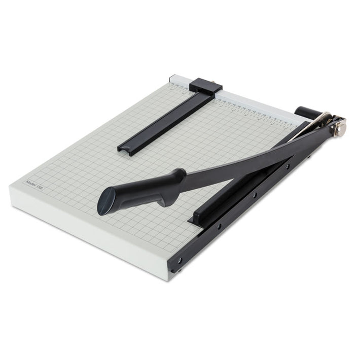 Vantage Guillotine Paper Trimmer/Cutter, 15 Sheets, 15" Cut Length, Metal Base, 12.25 x 15.75