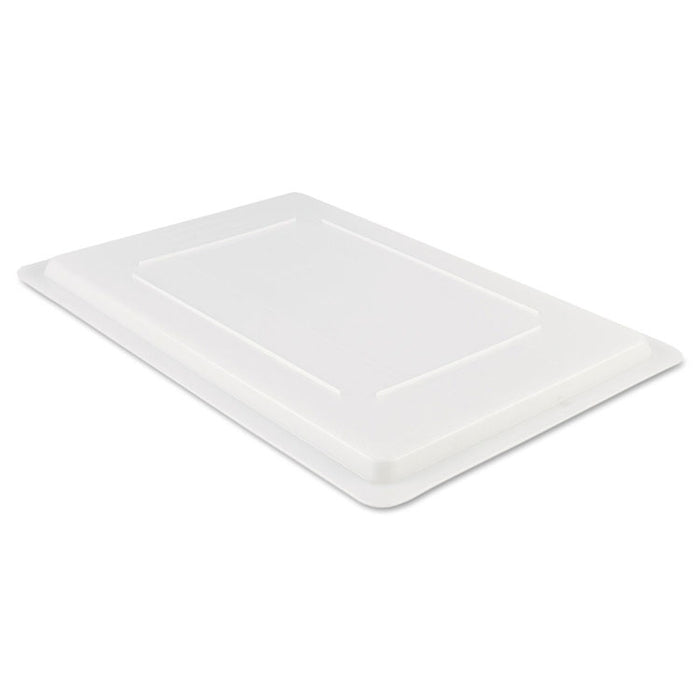 Food/Tote Box Lids, 26 x 18, White, Plastic