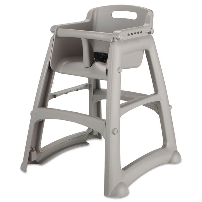 Sturdy Chair Youth Seat, Platinum Seat/Platinum Back, Platinum Base