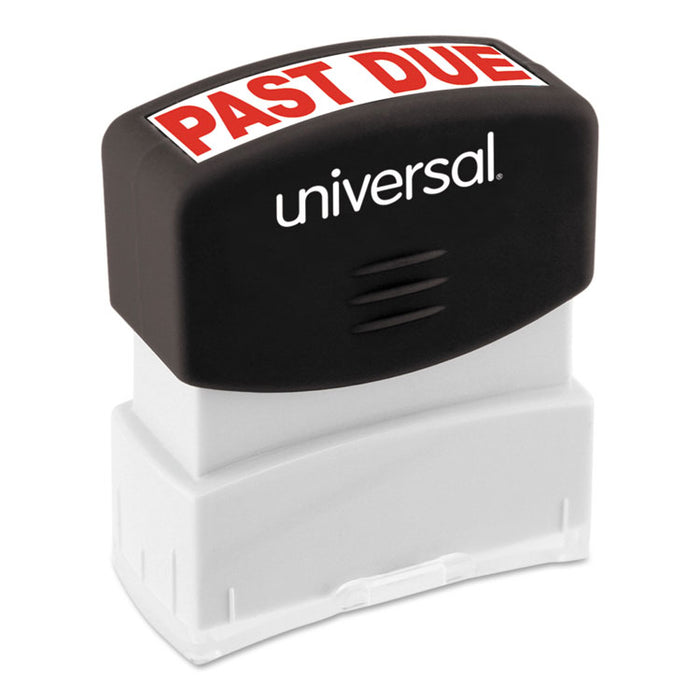 Message Stamp, PAST DUE, Pre-Inked One-Color, Red