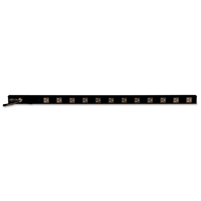 Vertical Power Strip, 12 Outlets, 6 ft. Cord, 36" Length