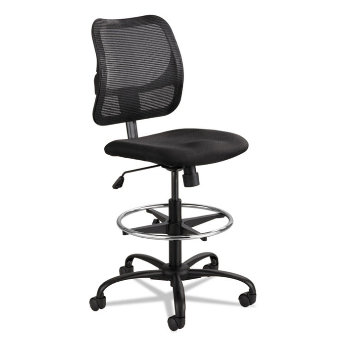 Vue Series Mesh Extended-Height Chair, 33" Seat Height, Supports up to 250 lbs., Black Seat/Black Back, Black Base