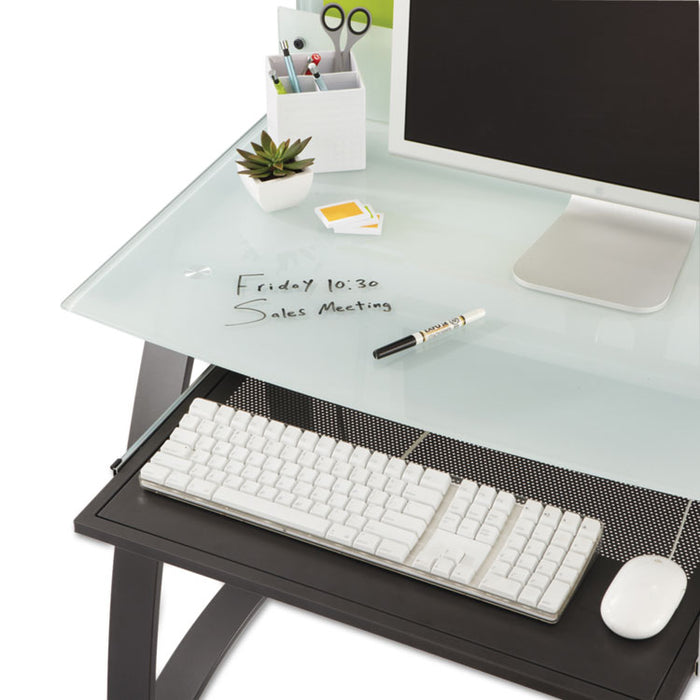 Xpressions Keyboard Tray, Steel, 23.5w x 15.25d, Black