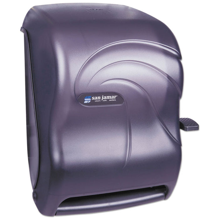 Lever Roll Towel Dispenser, Oceans, Black Pearl, 12 15/16 x 9 1/4 x 16 1/2