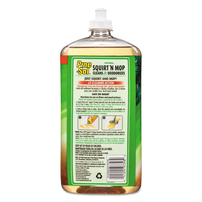 Squirt 'n Mop Multi-Surface Floor Cleaner, 32 oz Bottle, Original Scent, 6/CT
