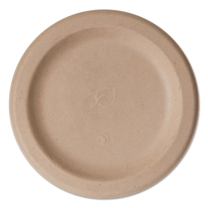 Wheat Straw Dinnerware, Plate, 6" Diameter, 1000/Carton