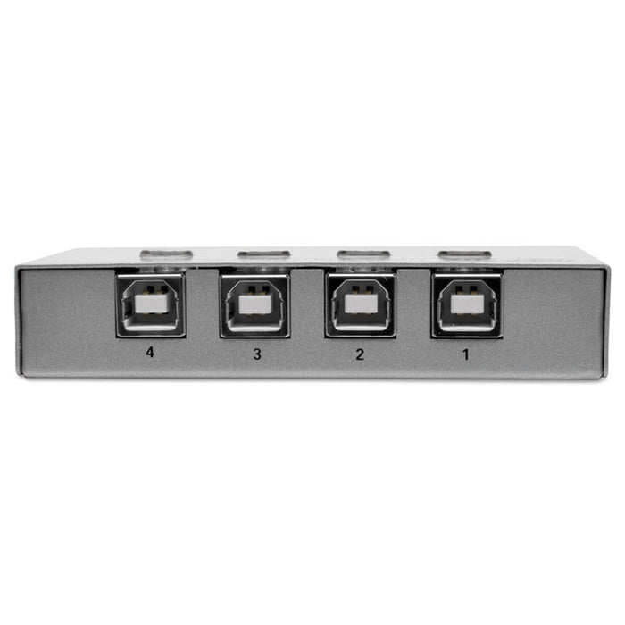 USB 2.0 Printer/Peripheral Sharing Switch, 4 Ports