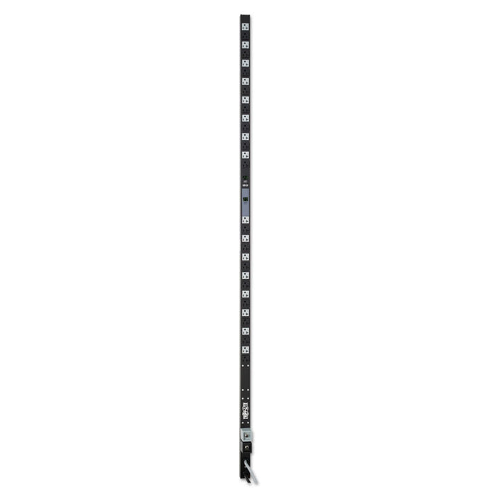 Single-Phase Metered PDU, 32 Outlets, 10 ft Cord, Silver