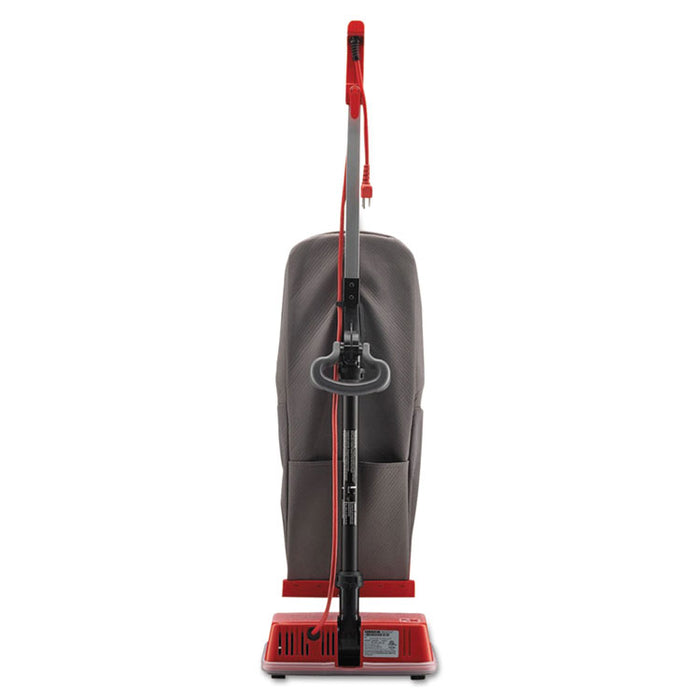 U2000R-1 Upright Vacuum, 12" Cleaning Path, Red/Gray