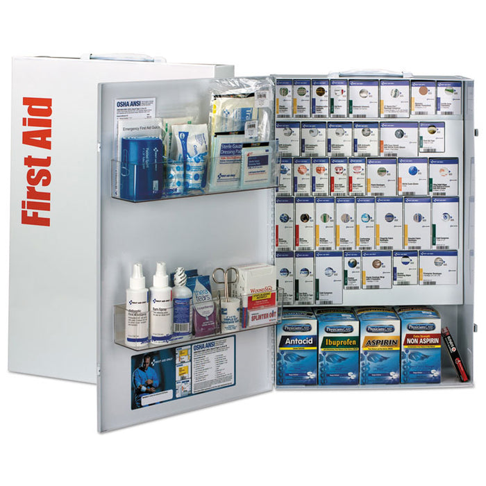 ANSI 2015 Compliant Industrial First Aid Kit for 200 People, 1659 Pieces