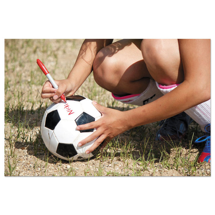 Extreme Marker, Fine Bullet Tip, Black, 36/Pack