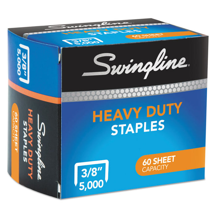 S.F. 39 Heavy-Duty Staples, 0.38" Leg, 0.5" Crown, Steel, 5,000/Box