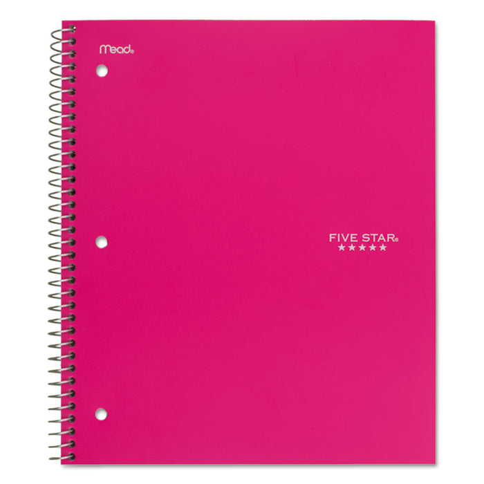 Trend Wirebound Notebook, 5 Subjects, Medium/College Rule, Assorted Color Covers, 11 x 8.5, 200 Sheets