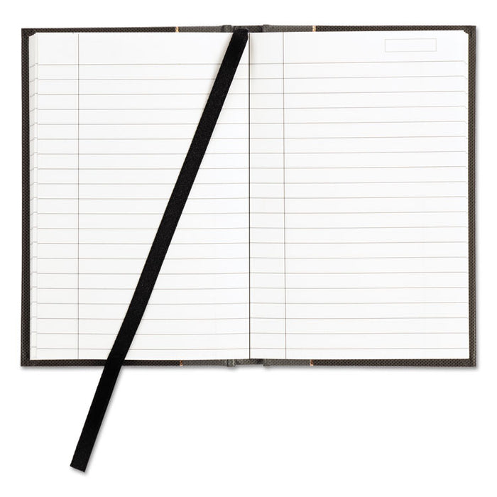 Royale Casebound Business Notebook, College, Black/Gray, 5.5 x 3.5, 96 Sheets