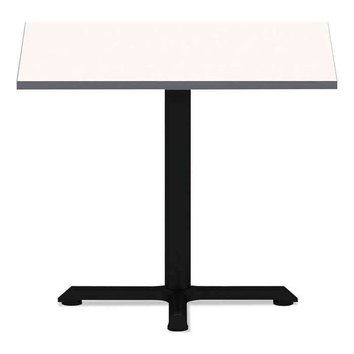 Alera Hospitality Series Single-Column Bases, 28.5"h, 300 lb Cap, Steel, Black