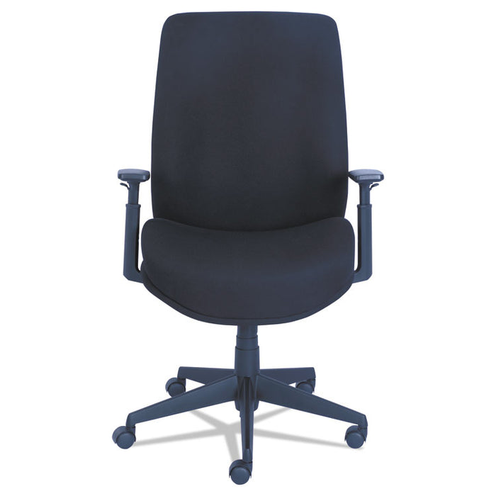 Baldwyn Series Mid Back Task Chair, Supports up to 275 lbs., Black Seat/Black Back, Black Base