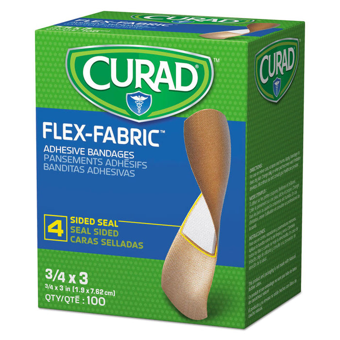 General Purpose Bandages, 3/4" x 3", 100/Box