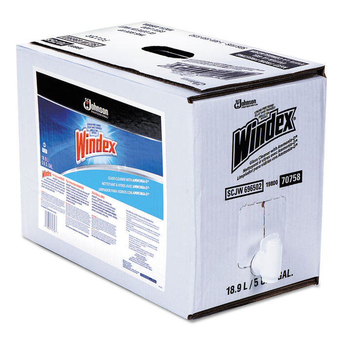 Glass Cleaner with Ammonia-D®, 5gal Bag-in-Box Dispenser