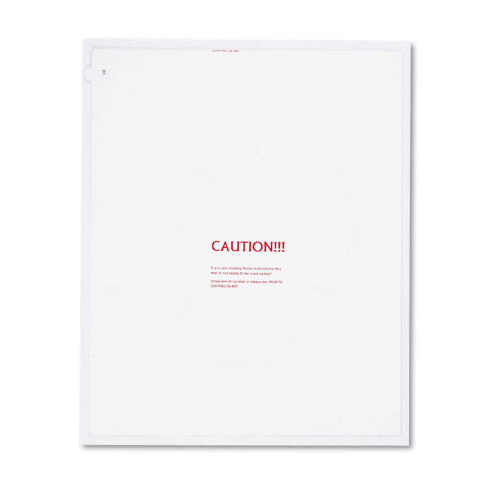 Walk-N-Clean Dirt Grabber Mat with Starter Pad, 31.5 x 25.5, Gray