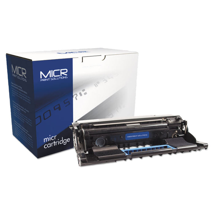 Compatible 52D0Z00 (MS710M) MICR Drum Unit, 75000 Page-Yield, Black