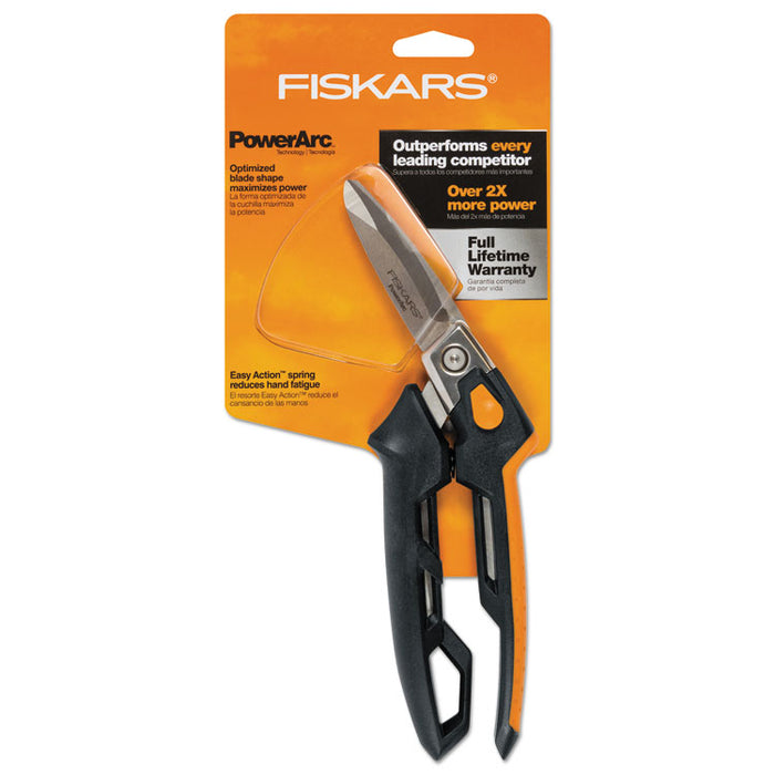 PowerArc Utility Snips, 8" Long, Straight Handle