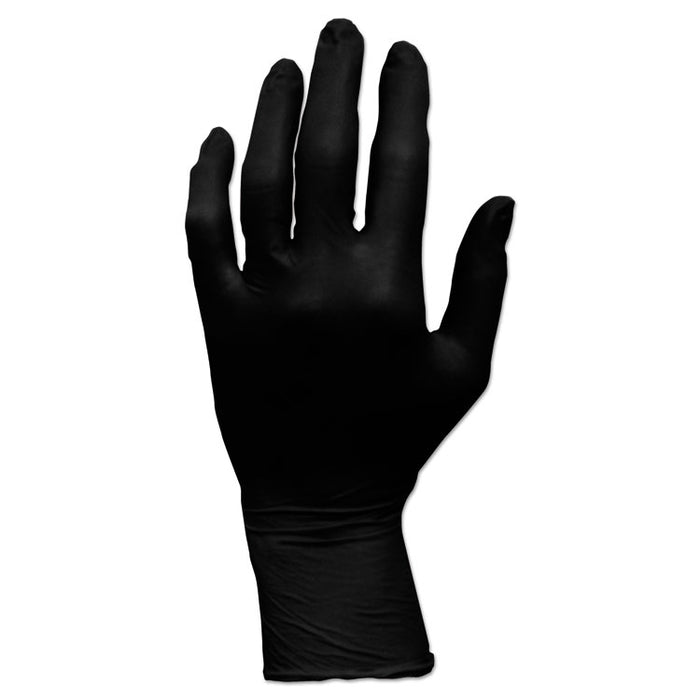 ProWorks GrizzlyNite Nitrile Gloves, Black, X-Large, 1000/CT