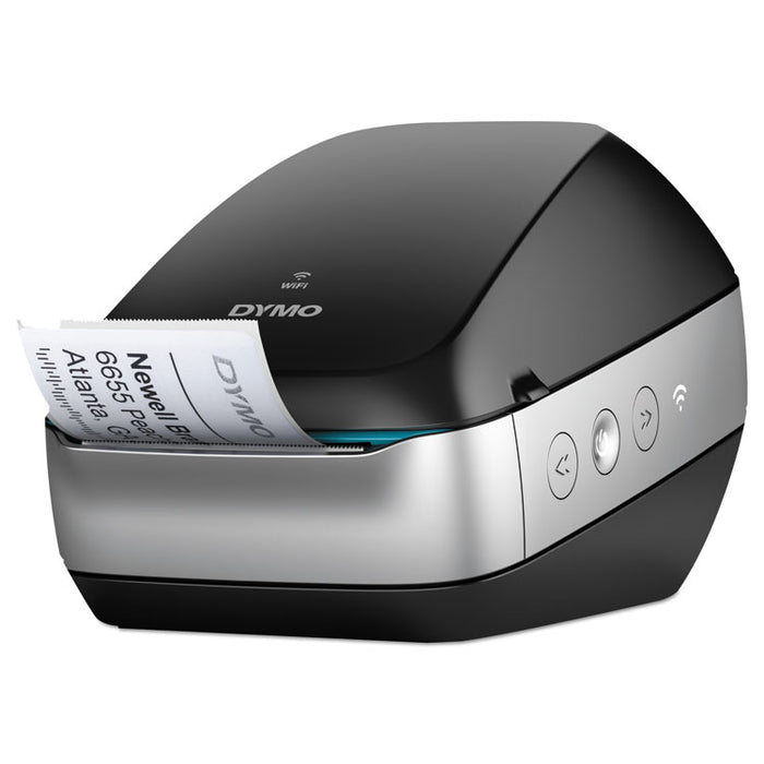 LabelWriter Wireless Black Label Printer, 71 Labels/min Print Speed, 5 x 8 x 4.78
