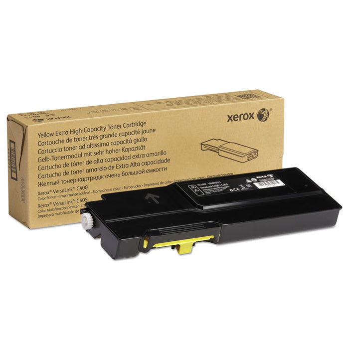106R03525 Extra High-Yield Toner, 8,000 Page-Yield, Yellow