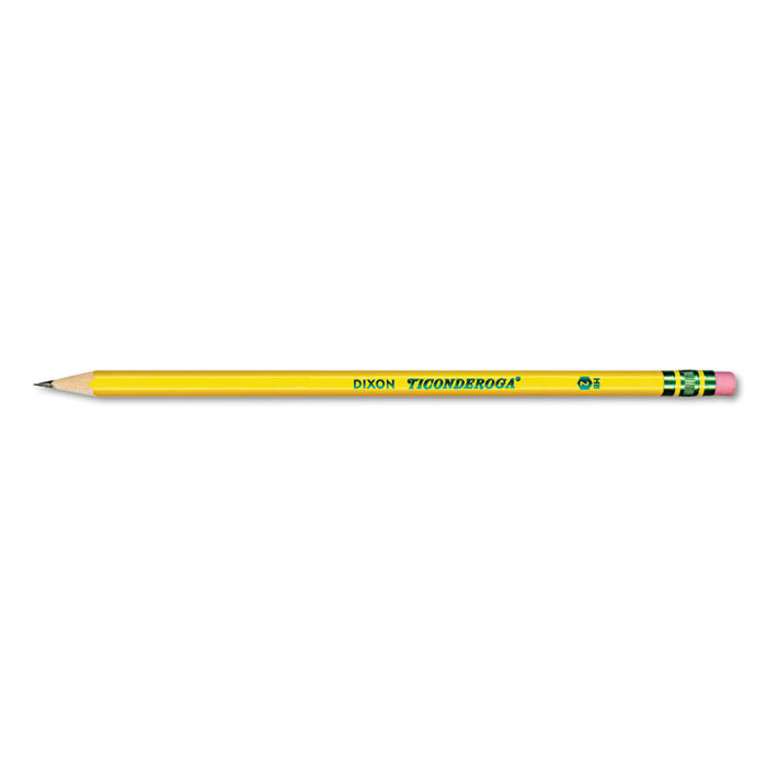 Pre-Sharpened Pencil, HB (#2), Black Lead, Yellow Barrel, Dozen