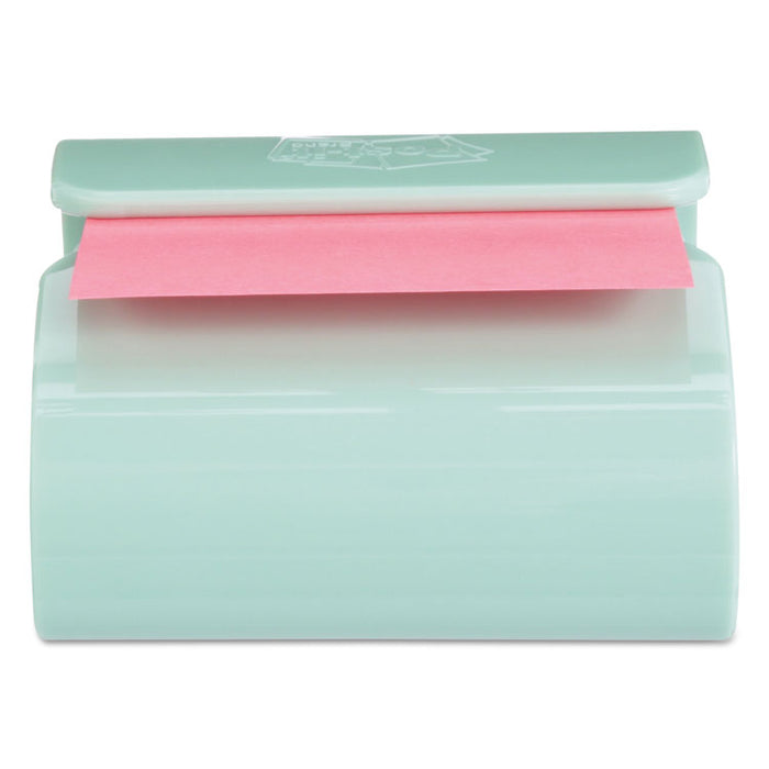 Wrap Dispenser, For 3 x 3 Pads, White/Mint