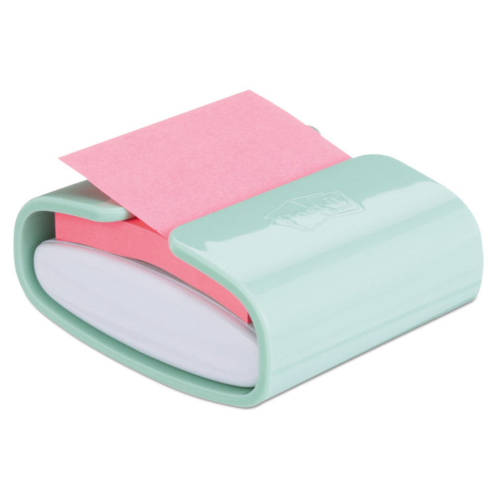 Wrap Dispenser, For 3 x 3 Pads, White/Mint