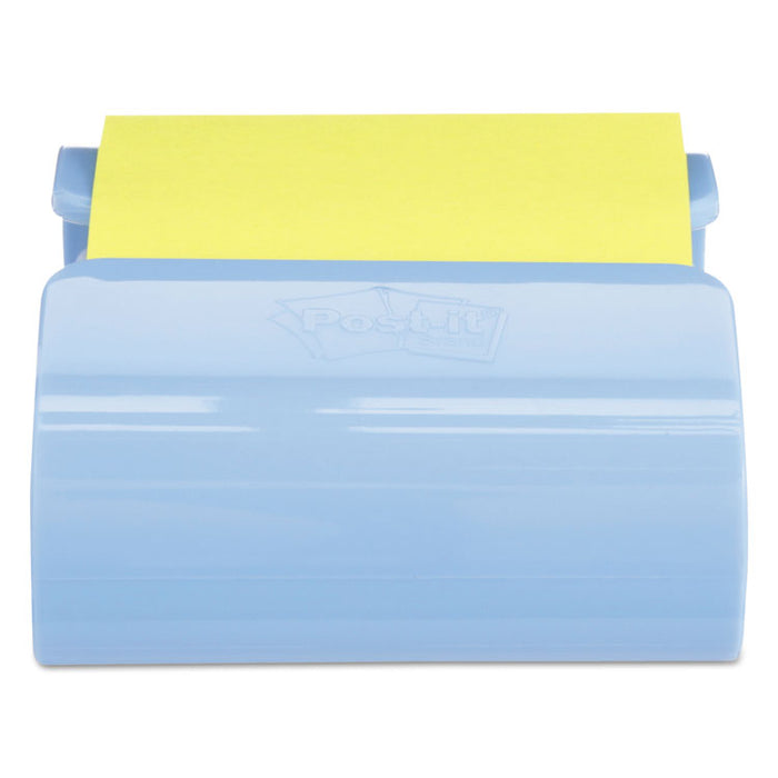 Wrap Dispenser, For 3 x 3 Pads, White/Periwinkle